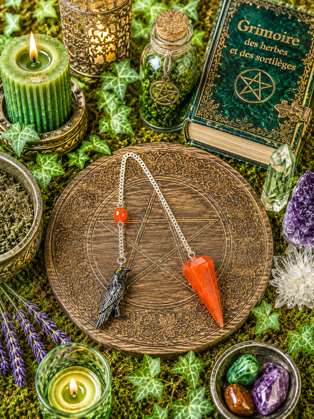 Le corbeau de feu