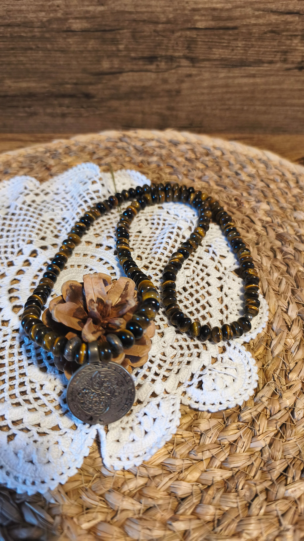 Collier œil du tigre