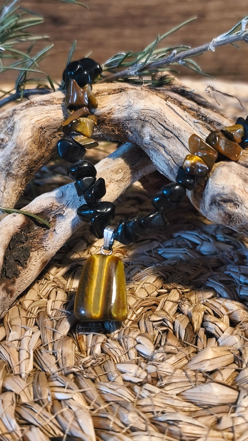 Collier œil du tigre