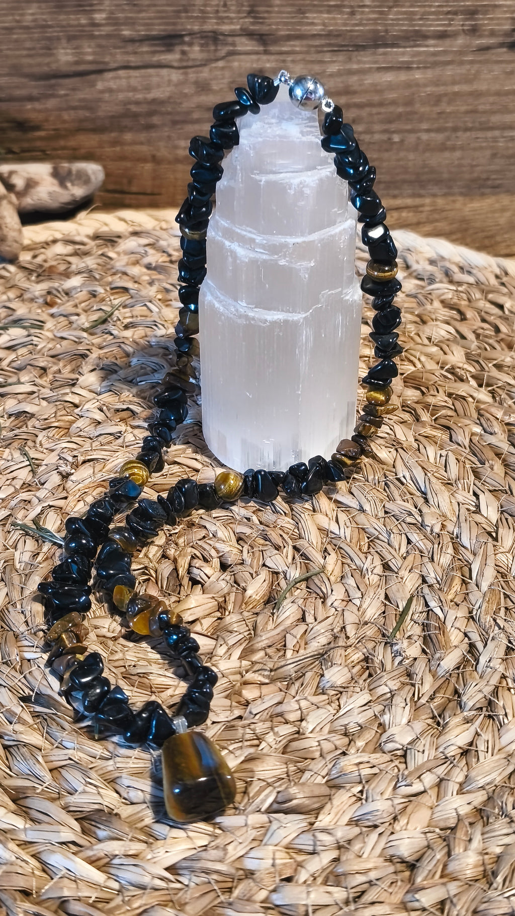 Collier œil du tigre