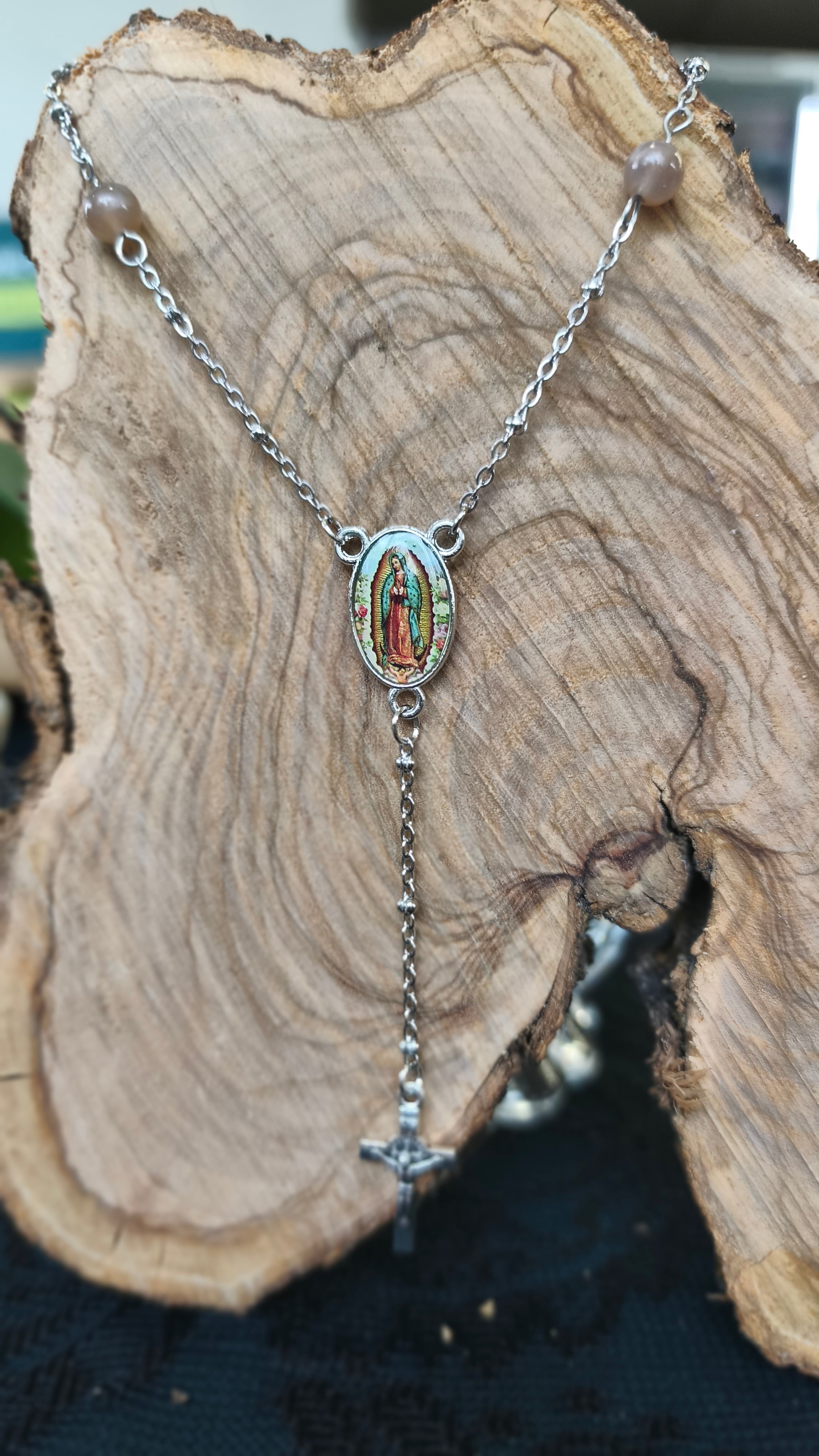 Mini chapelet "Chapelet lune sacrée"